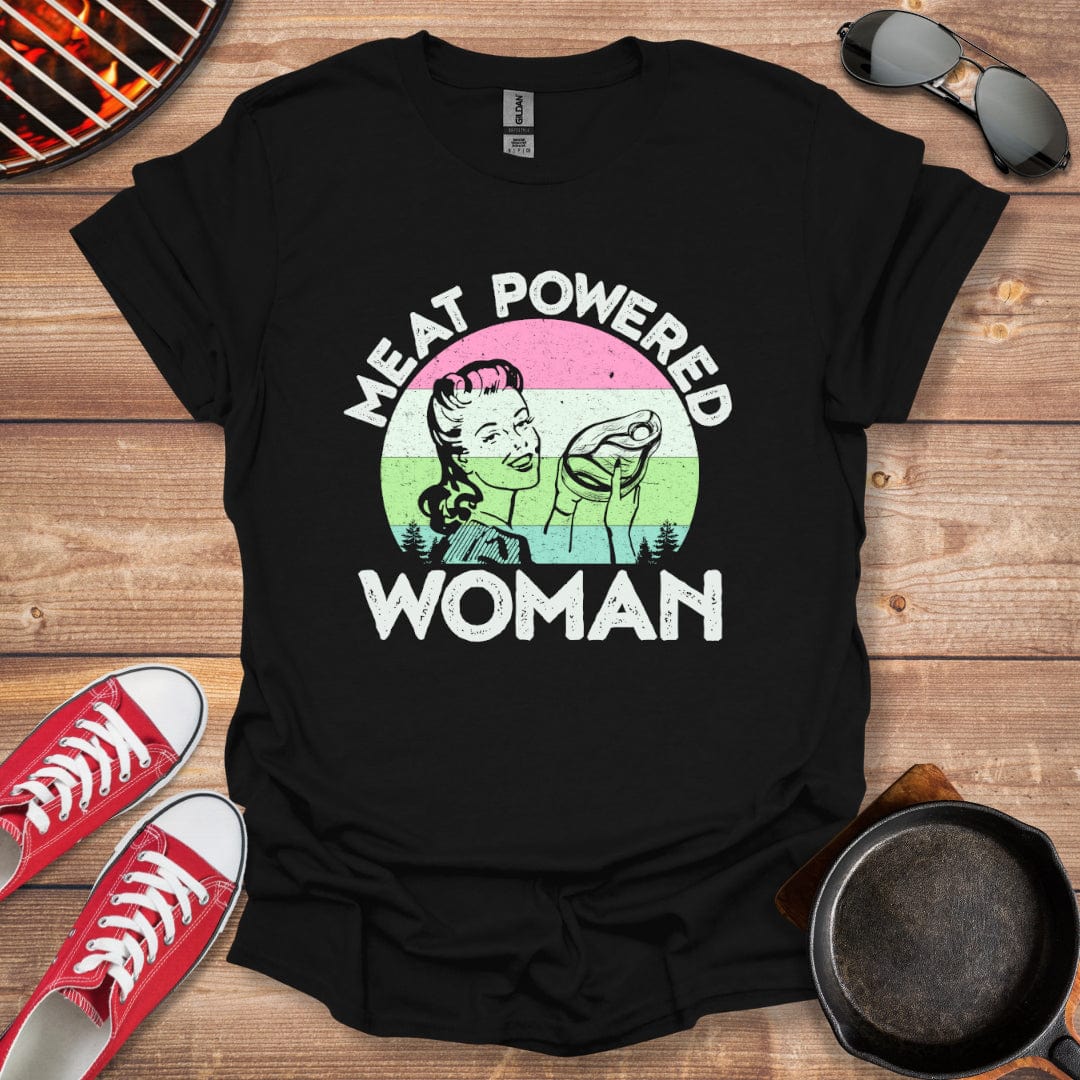 Meat Powered Woman Shirt