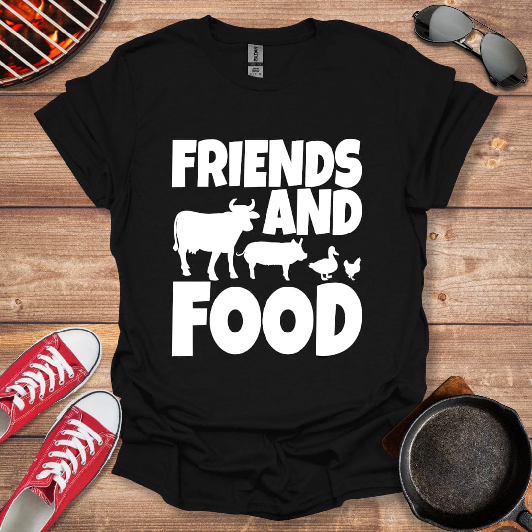 Friends And Food Animal Shirt