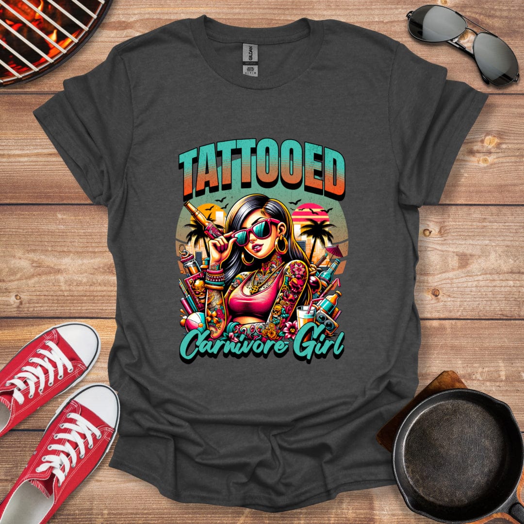 Tattooed Carnivore Girl Shirt