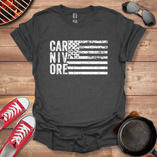 American Flag Carnivore Shirt