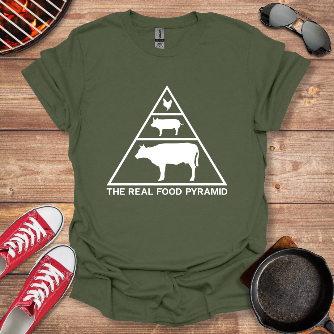 The Real Food Pyramid Shirt