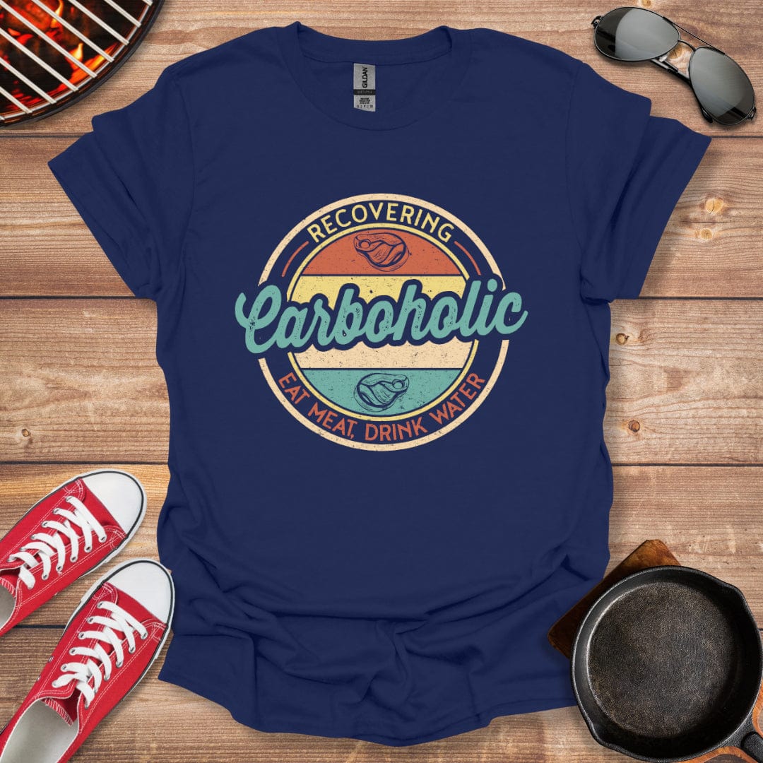 Recovering Carboholic Vintage Shirt