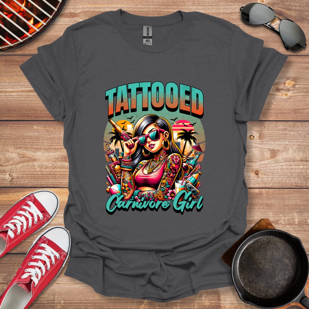 Tattooed Carnivore Girl Shirt