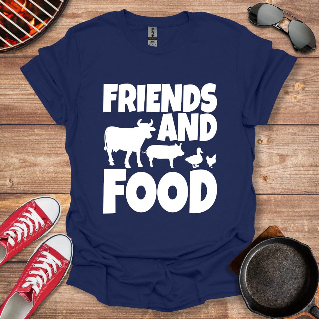 Friends And Food Animal Shirt