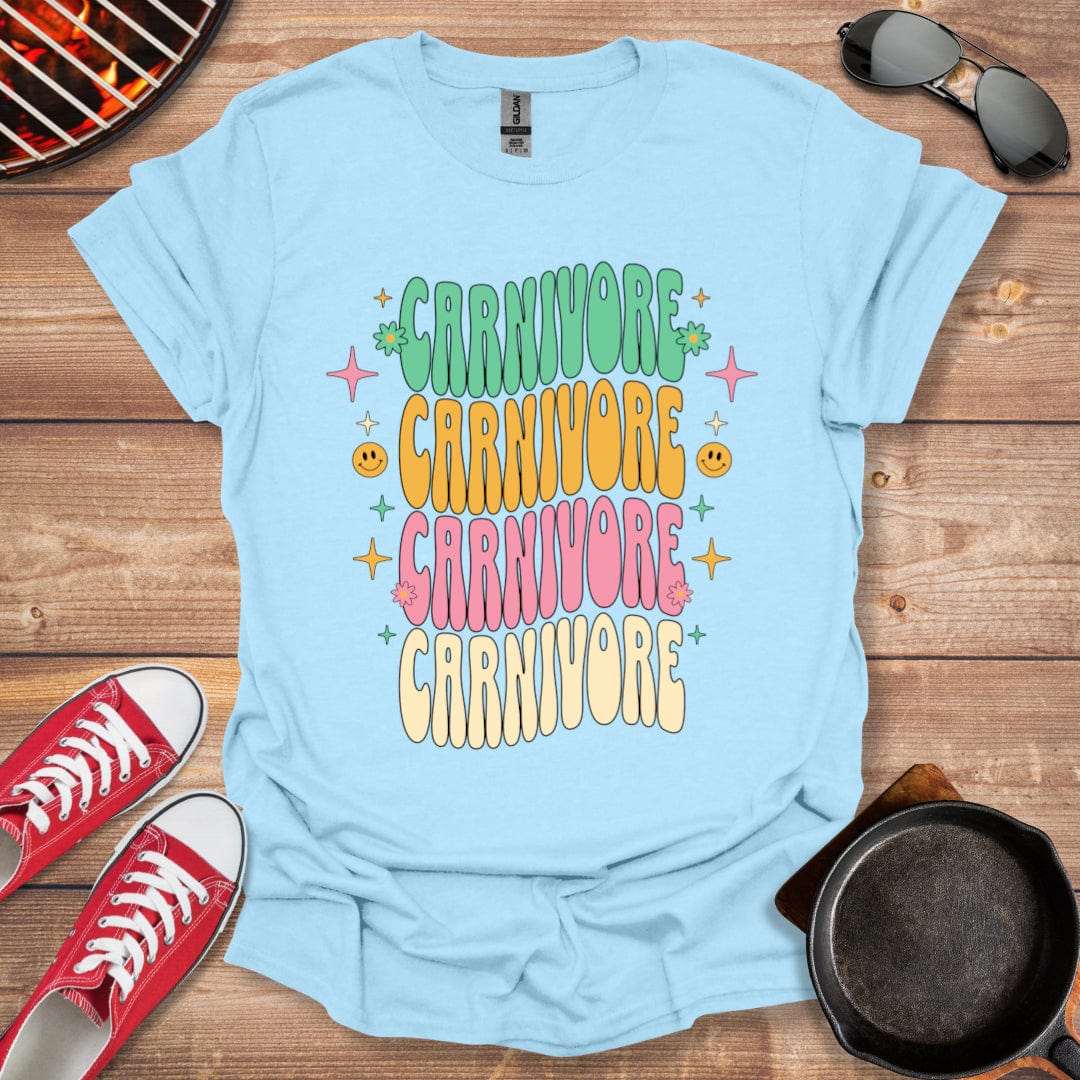 Carnivore Retro Happy Face Shirt