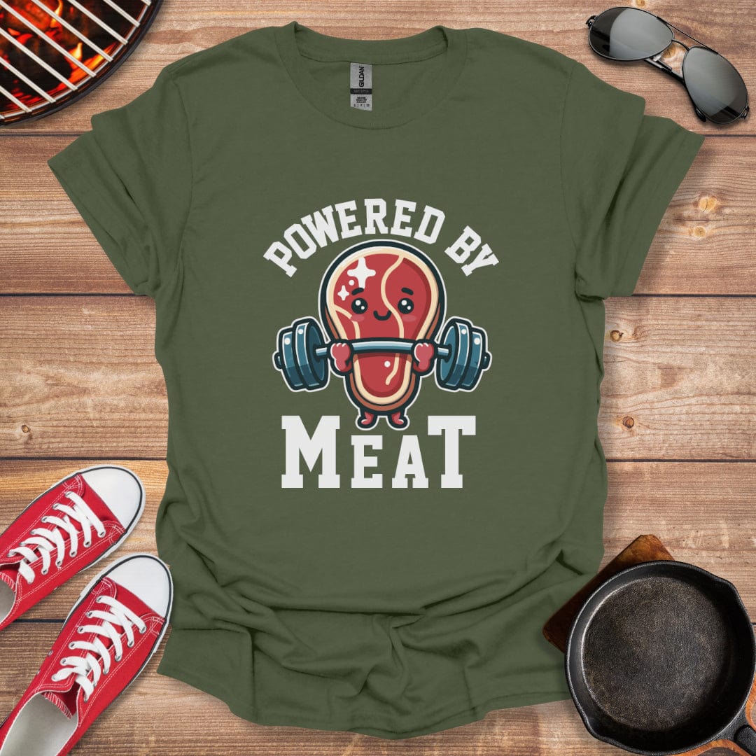 Powered By Meat Shirt