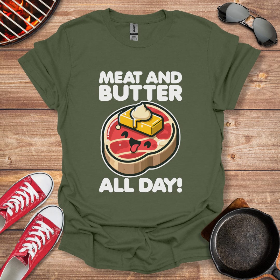 Meat And Butter All Day Shirt