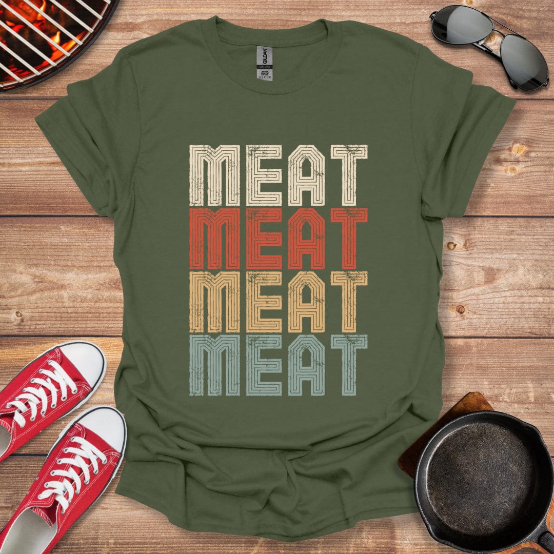 Meat Retro Carnivore Shirt