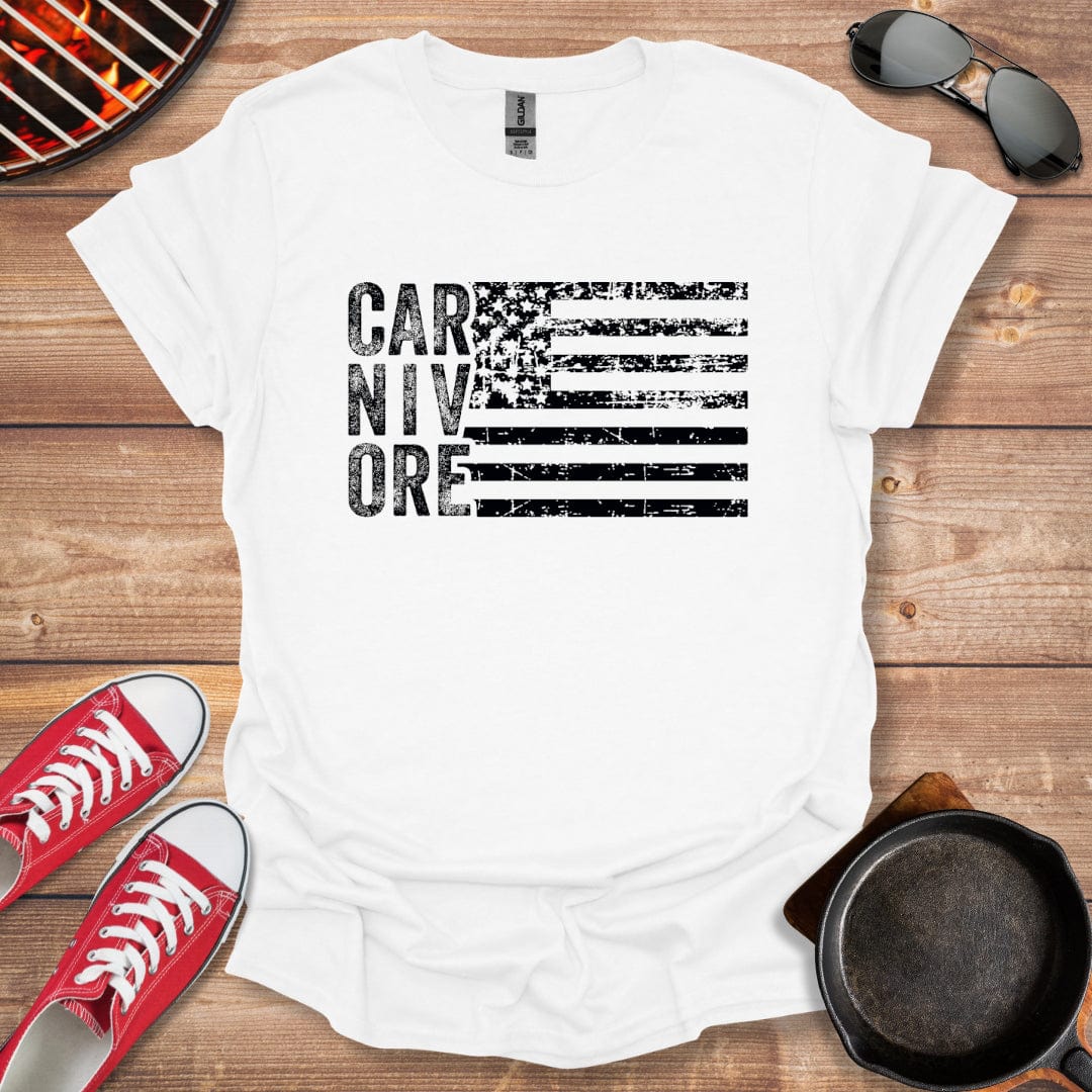 American Flag Carnivore Shirt