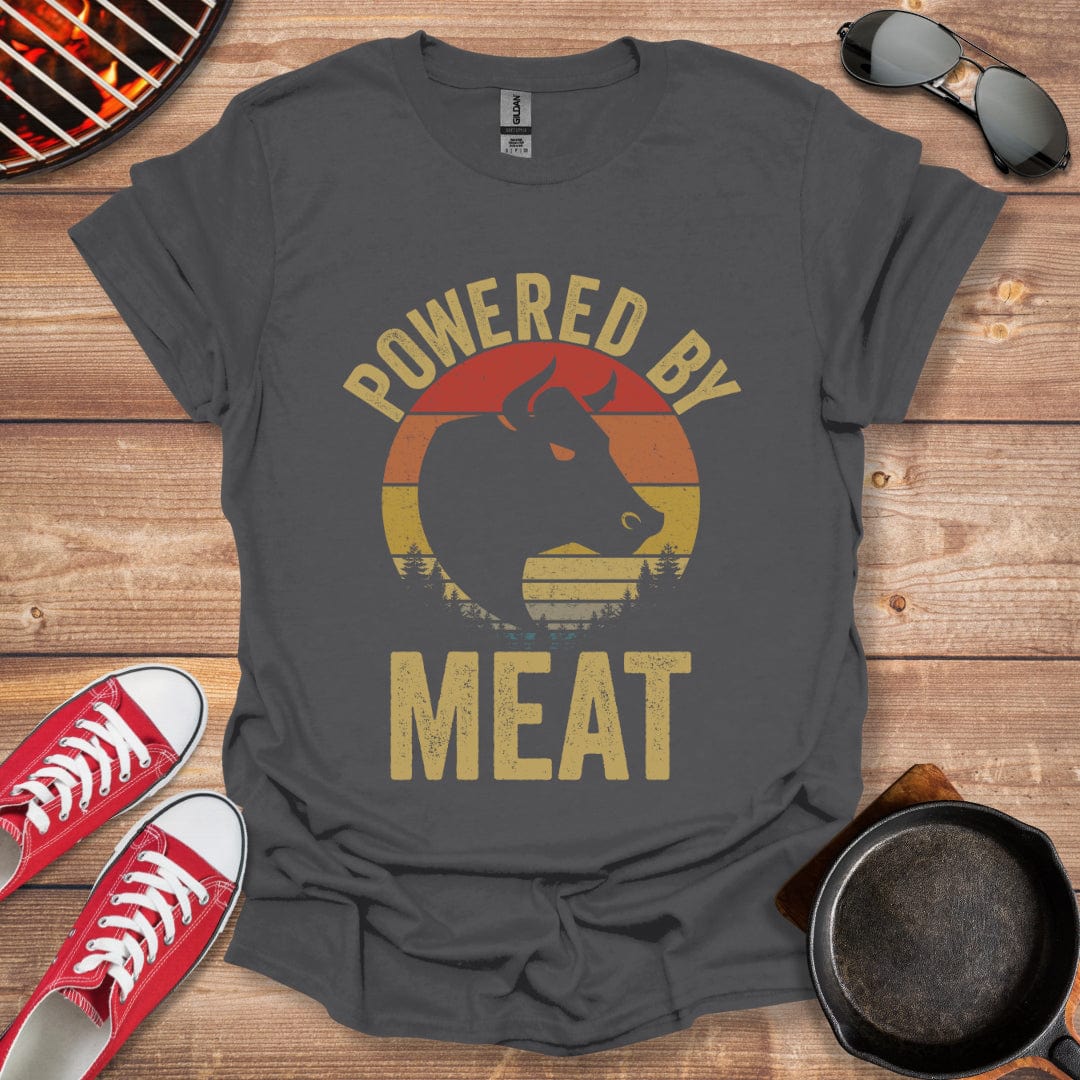 Powered By Meat Bull Shirt