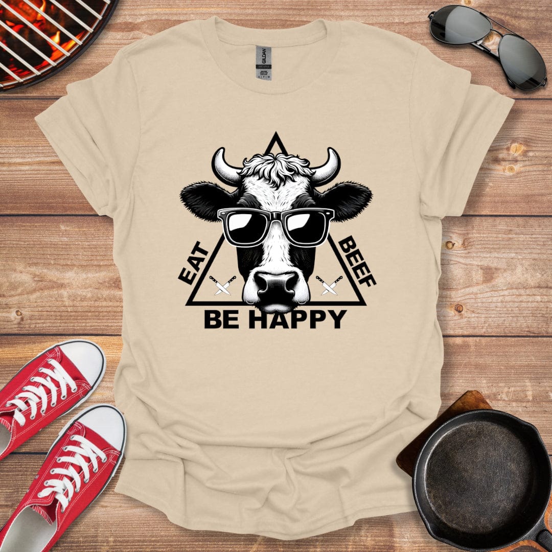 Eat Beef Be Happy Shirt