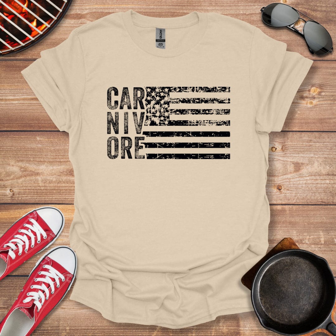 American Flag Carnivore Shirt