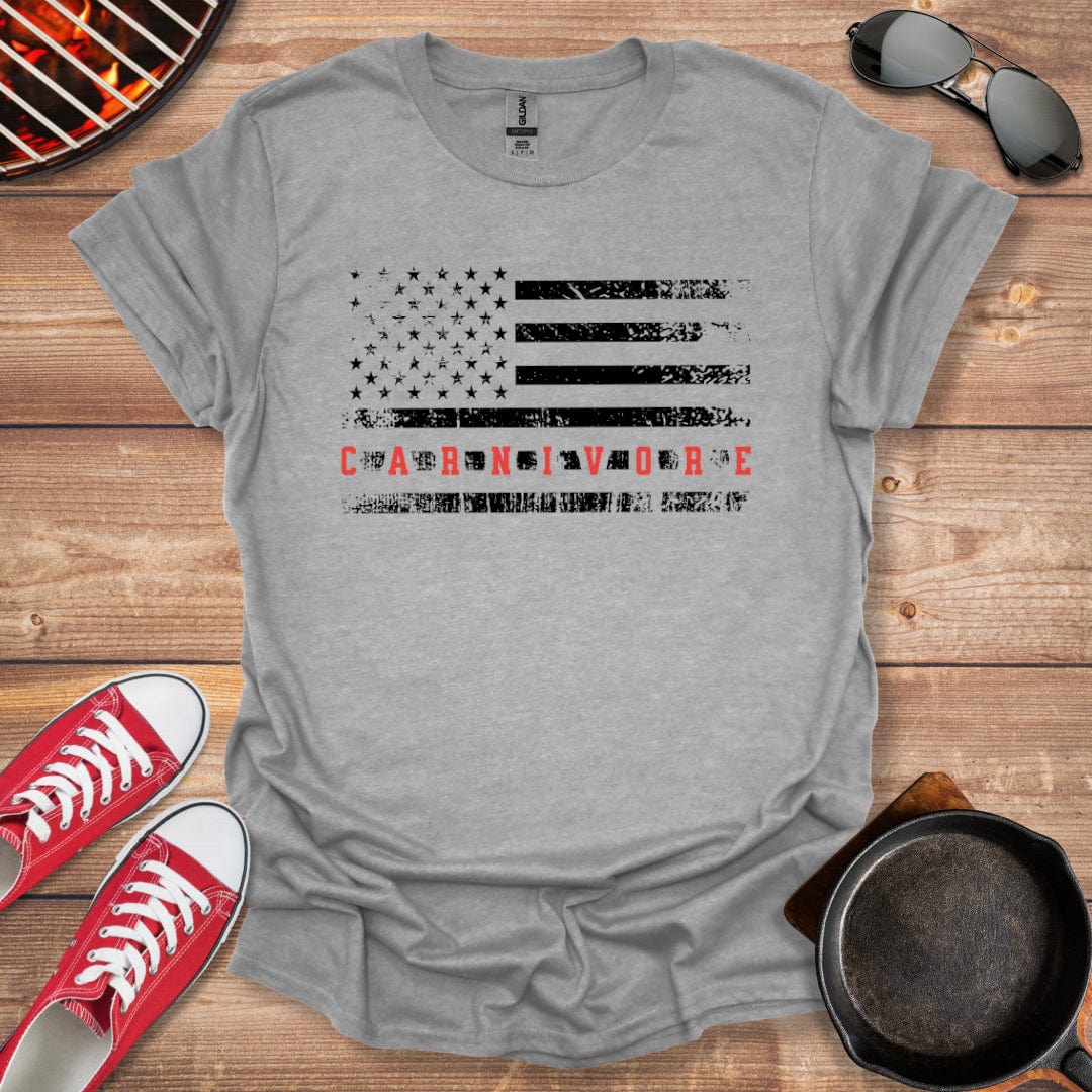 Carnivore USA Flag Shirt