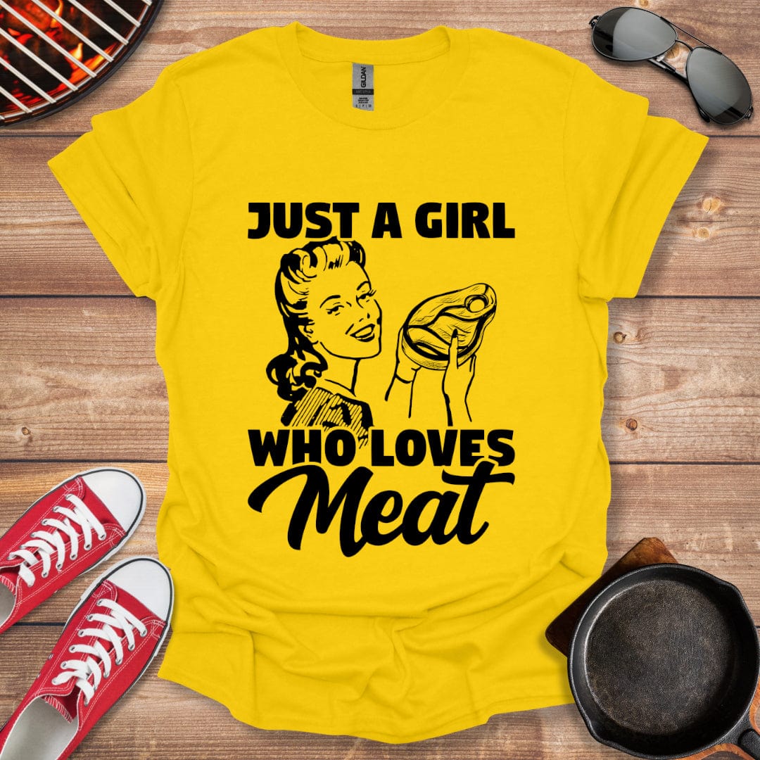 Just A Girl Who Loves Meat Shirt